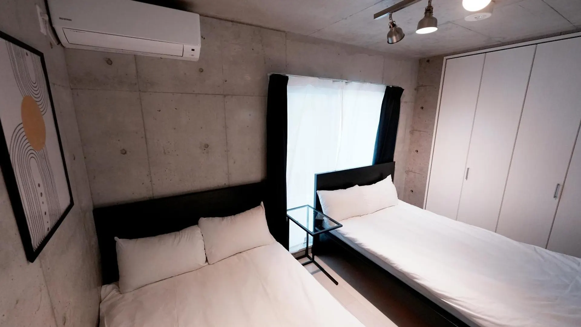 今宮駅徒歩2分大国町駅5分 難波道頓堀も徒歩圏内402 ホテルリネン使用 Oszaka Apartman