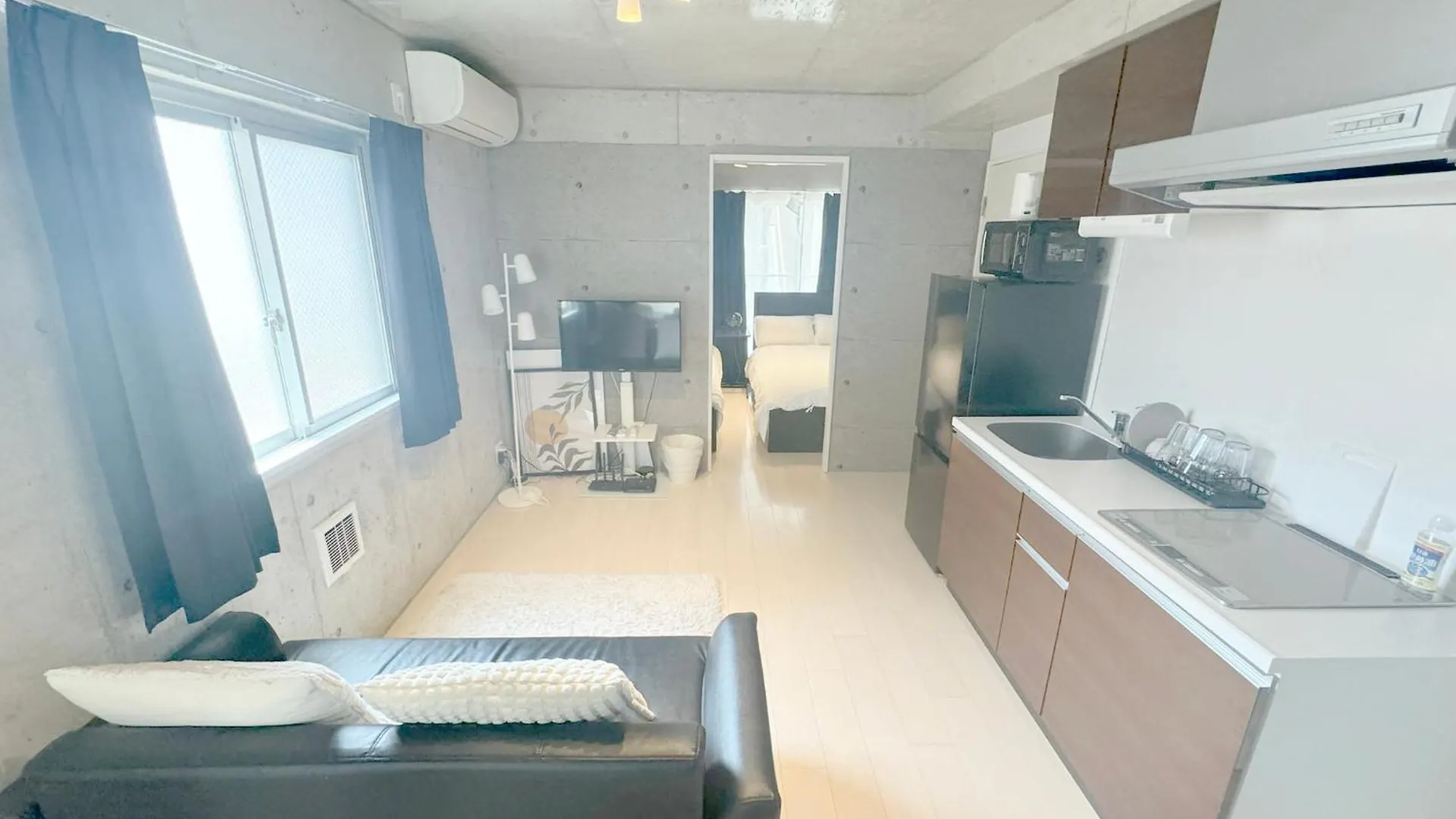 Apartment 今宮駅徒歩2分大国町駅5分 難波道頓堀も徒歩圏内402 ホテルリネン使用 Osaka