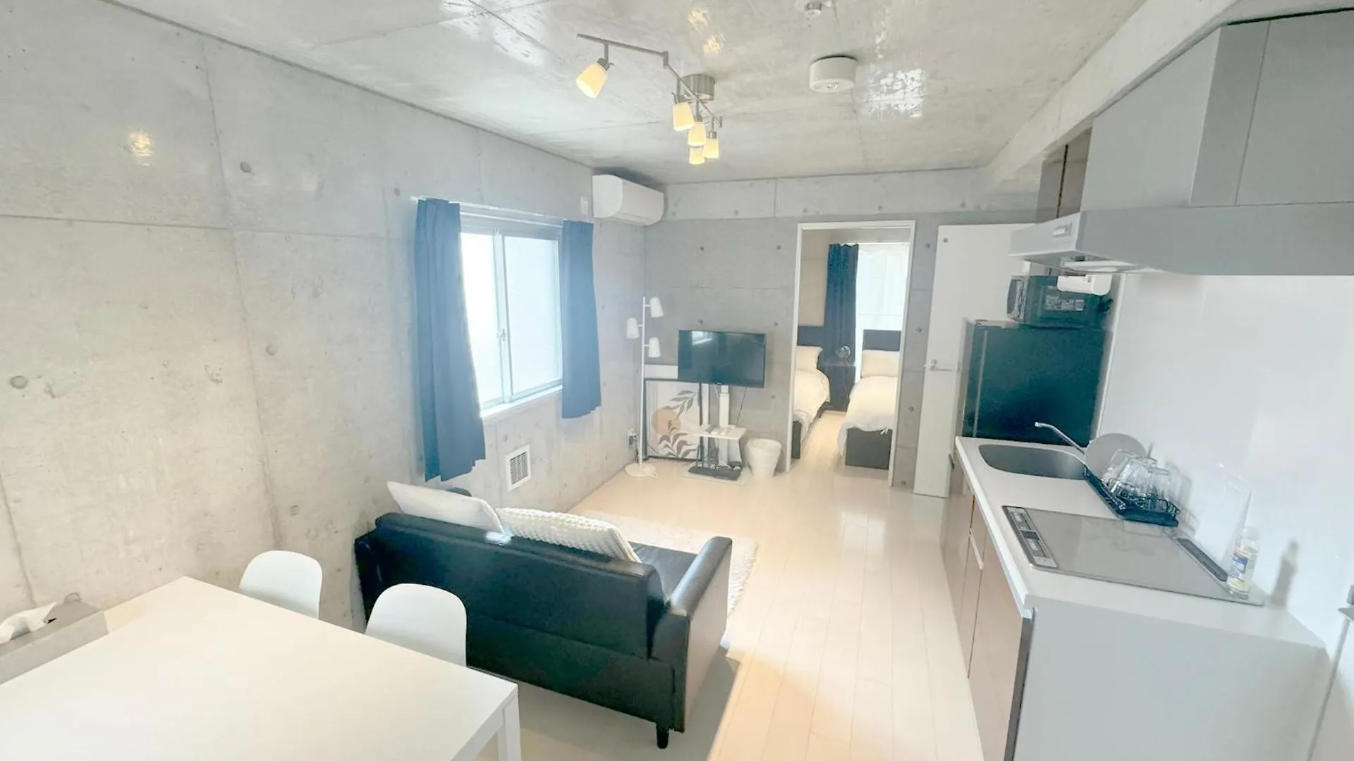 今宮駅徒歩2分大国町駅5分 難波道頓堀も徒歩圏内402 ホテルリネン使用 Osaka Apartment